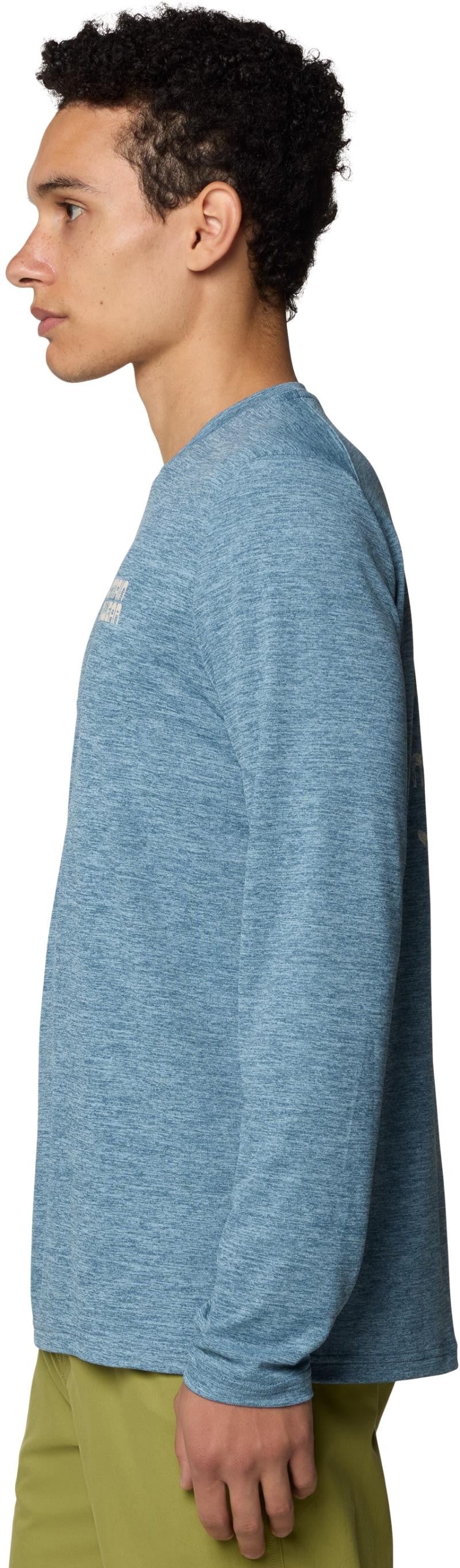 Sunblocker LS - Mens - adriatic blue heather 1