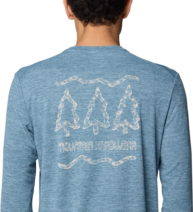 Sunblocker LS - Mens - adriatic blue heather 1