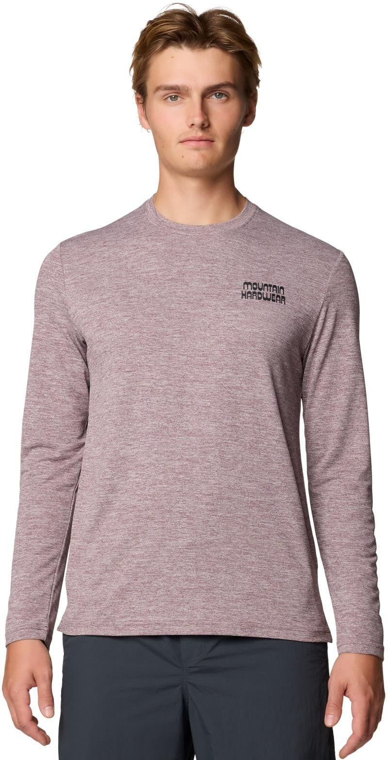Sunblocker LS - Mens - warm ash heather 1