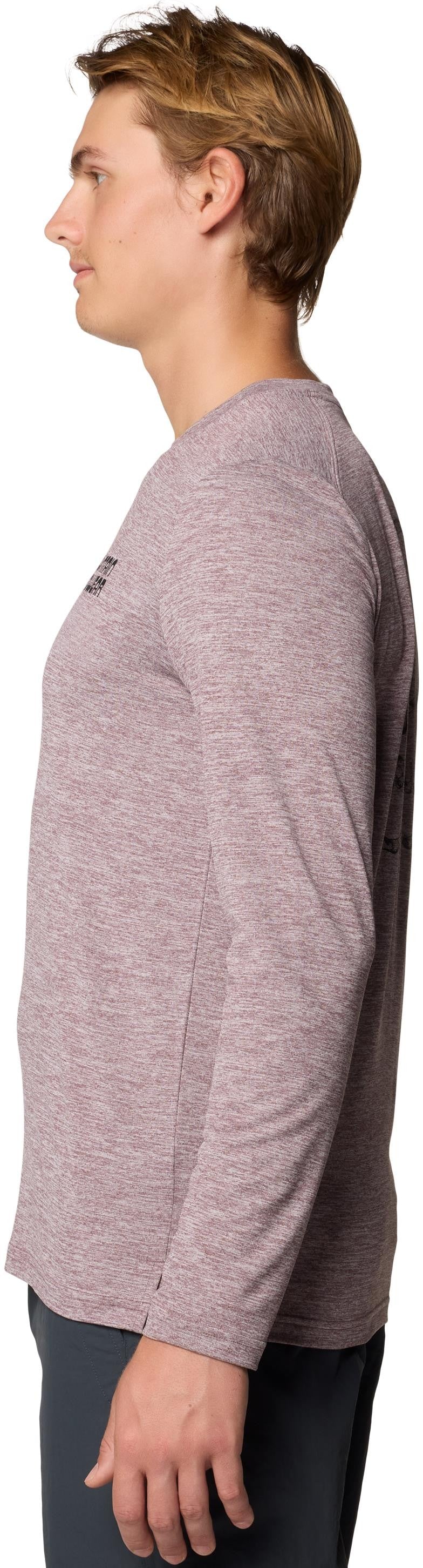 Sunblocker LS - Mens - warm ash heather 1