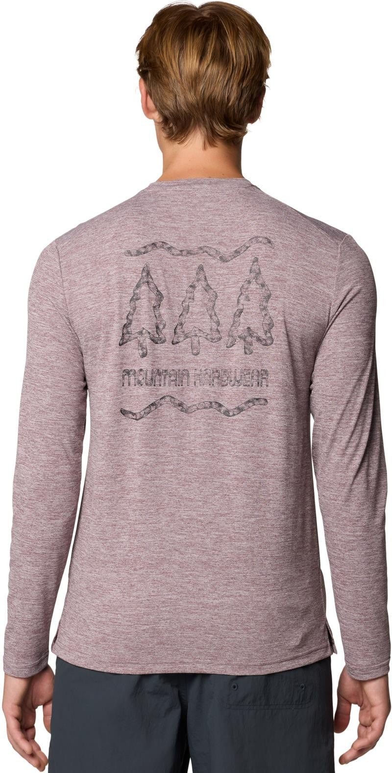 Sunblocker LS - Mens - warm ash heather 1
