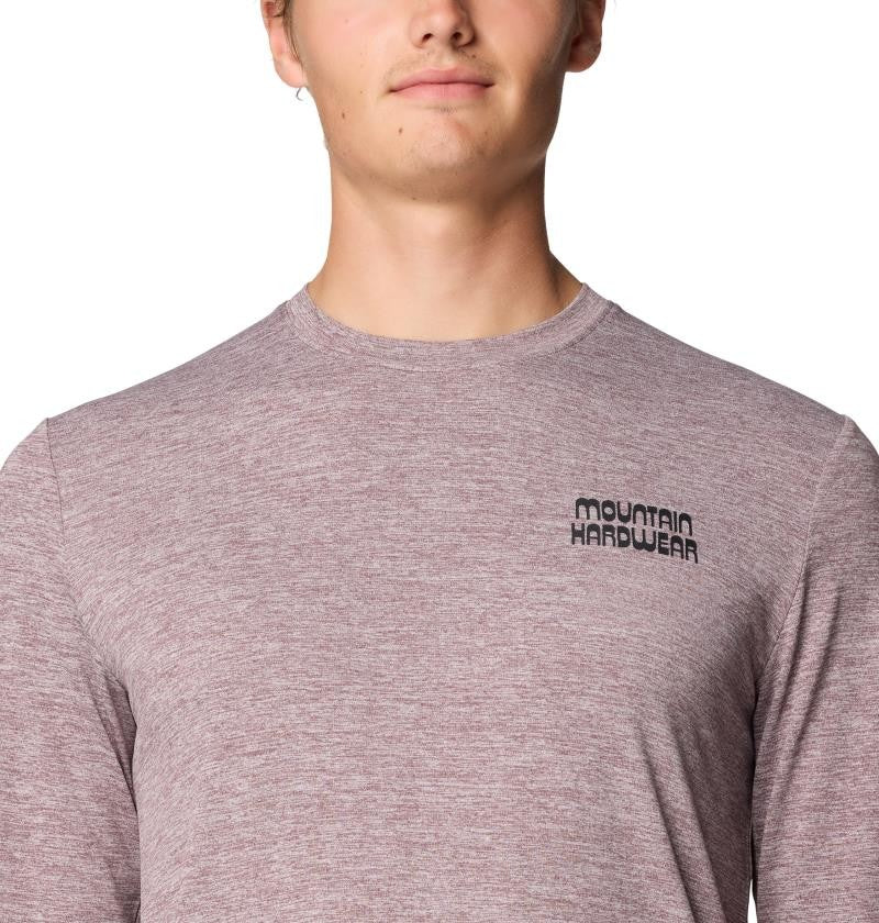 Sunblocker LS - Mens - warm ash heather 1