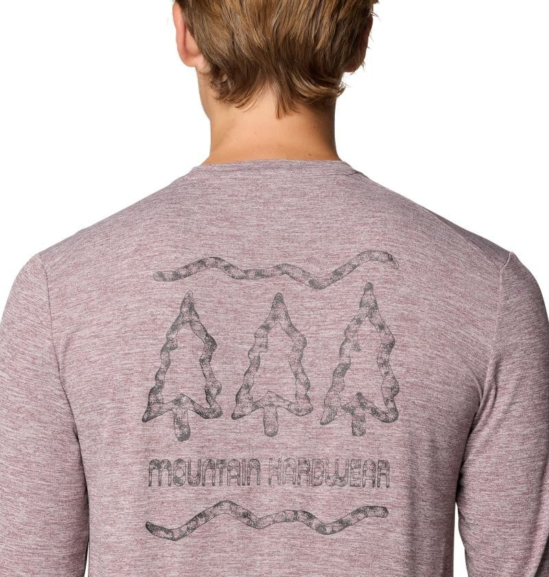 Sunblocker LS - Mens - warm ash heather 1