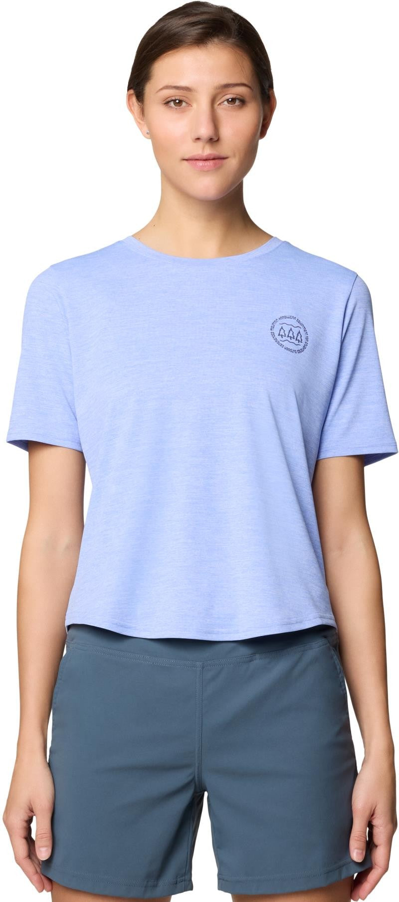 Sunblocker SS - Womens - light illusion heather 1