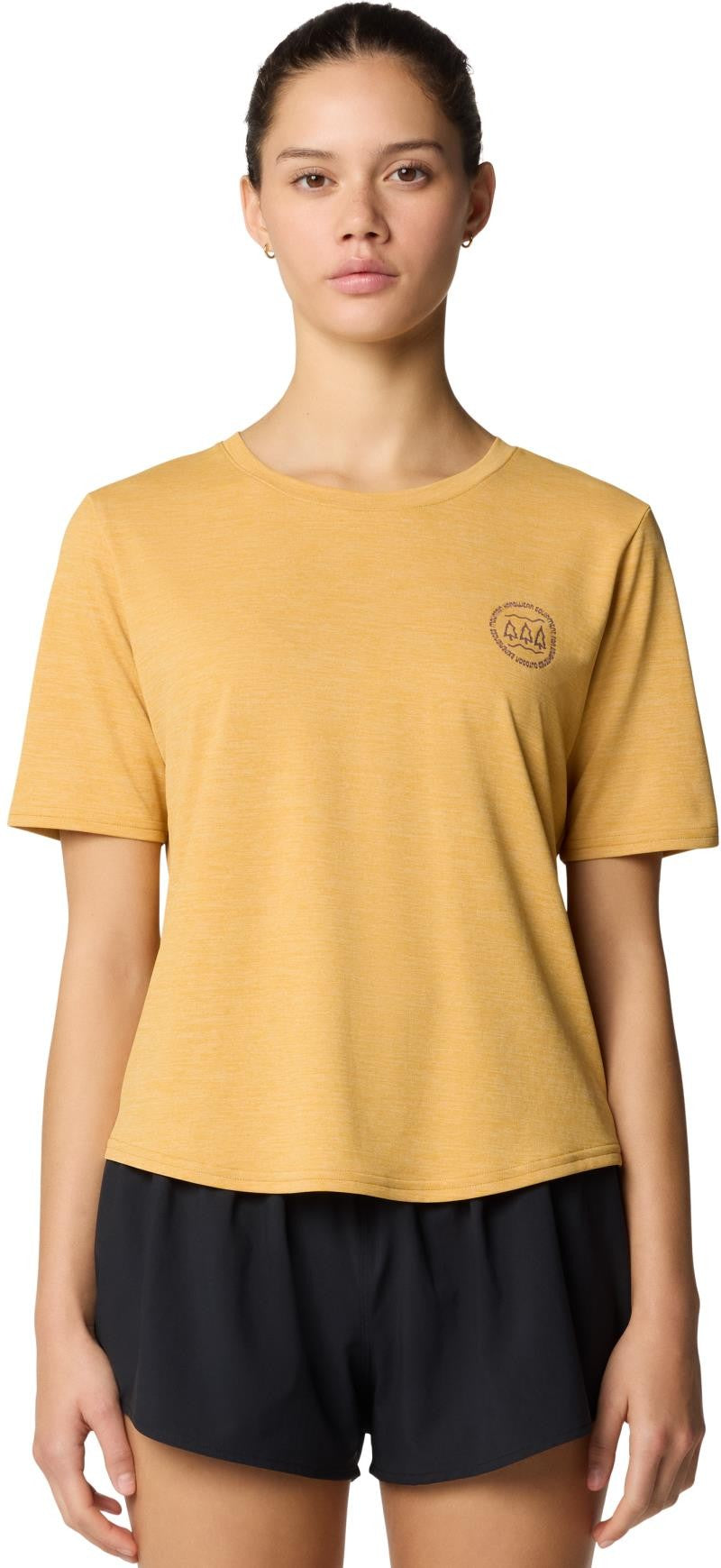 Sunblocker SS - Womens - sundown gold heather 1