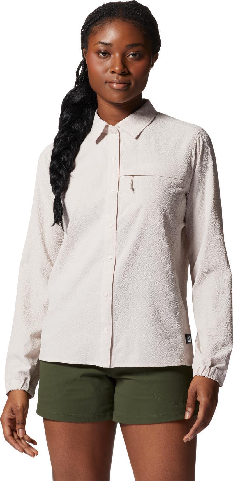 Sunshadow LS Shirt - Womens - White Sprite 1