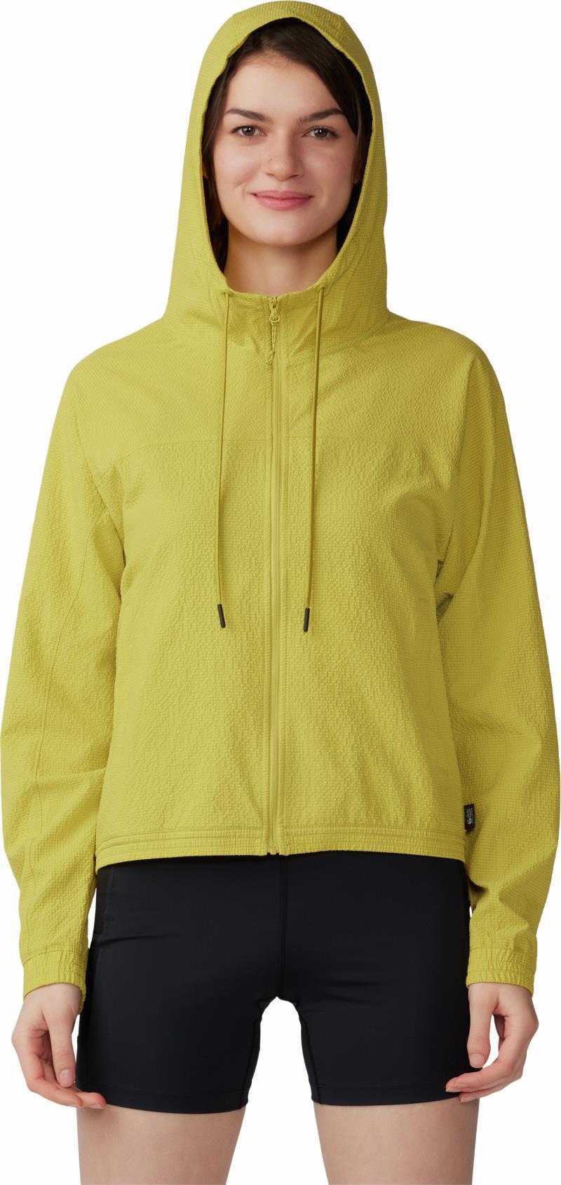 Sunshadow Full Zip - Womens - bright olive 1