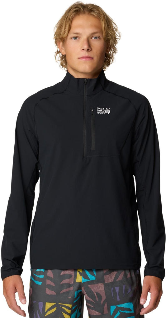 Sunshield Half Zip - Mens - black 1