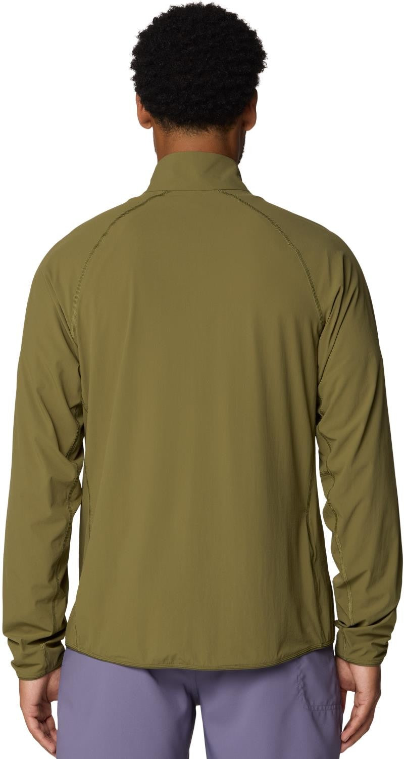 Sunshield Half Zip - Mens - combat green 1