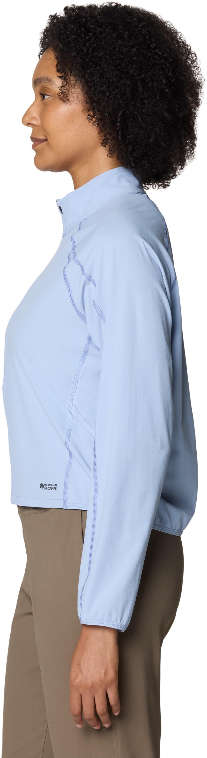 Sunshield Half Zip - Womens - beach breeze 1