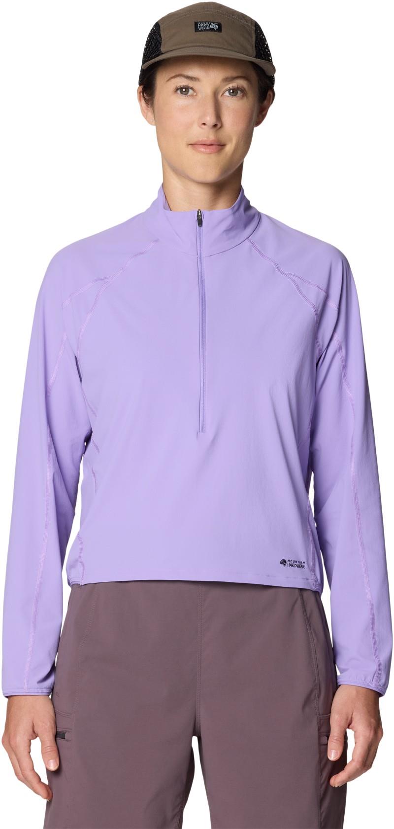Sunshield Half Zip - Womens - harbor violet 1
