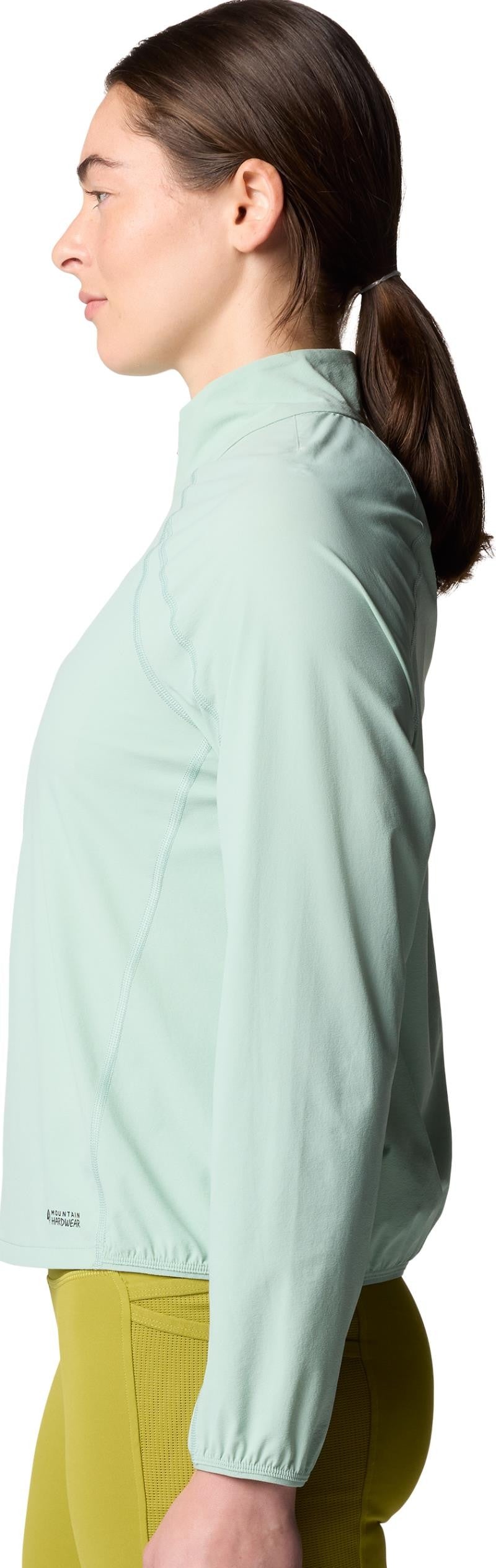 Sunshield Half Zip - Womens - mineral spring 1