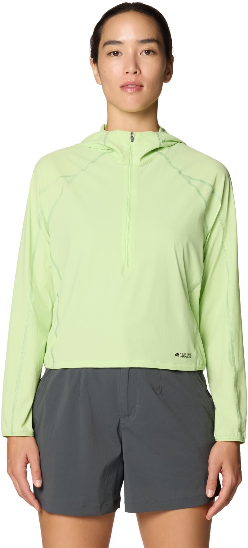Sunshield Hoody - Womens - frozen in lime 1