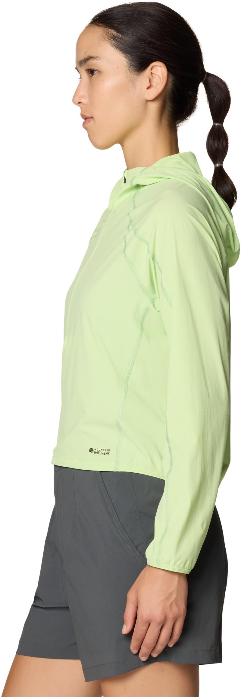 Sunshield Hoody - Womens - frozen in lime 1