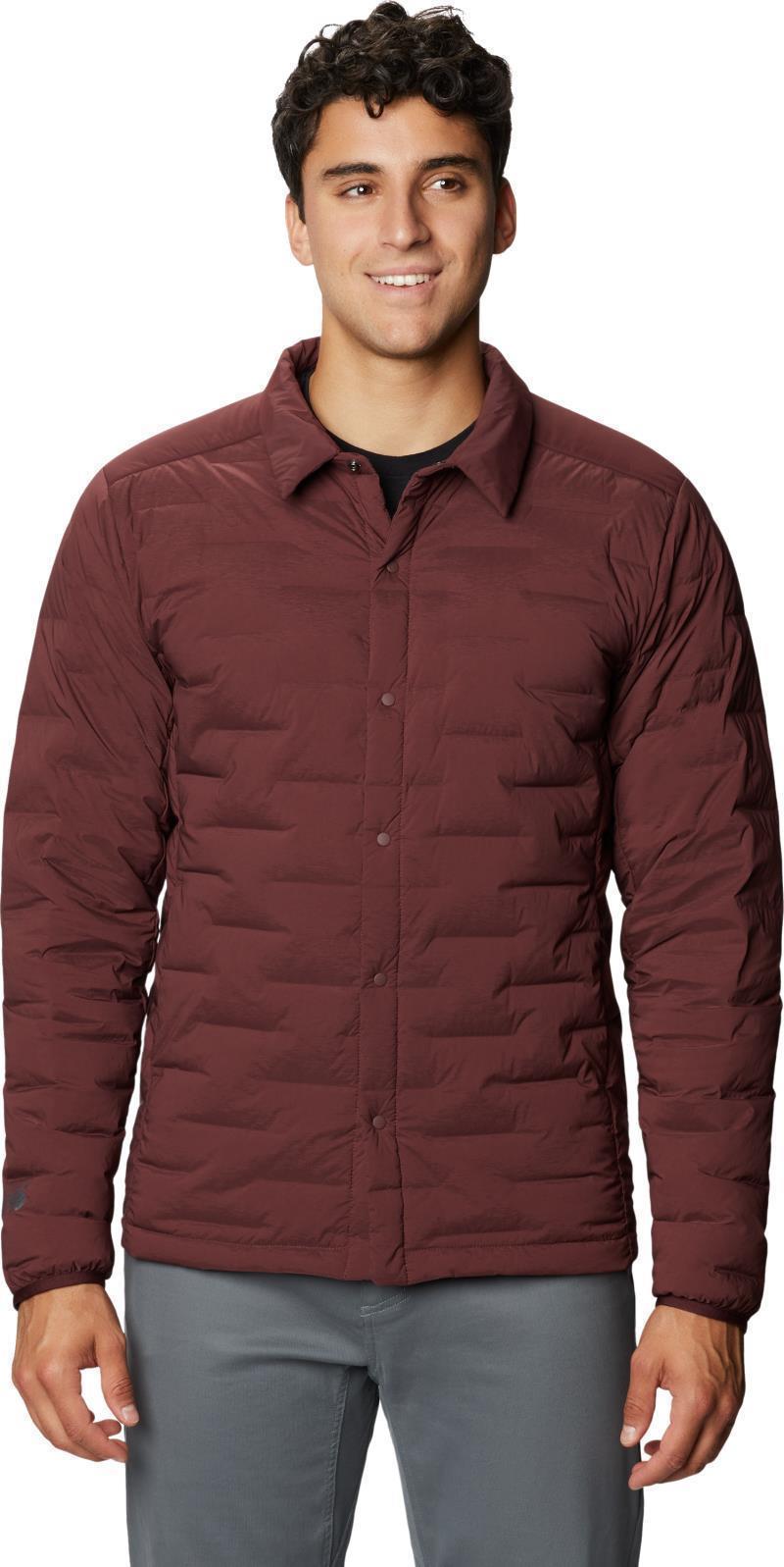 Super/DS Climb Shacket - Mens - Washed Raisin 2