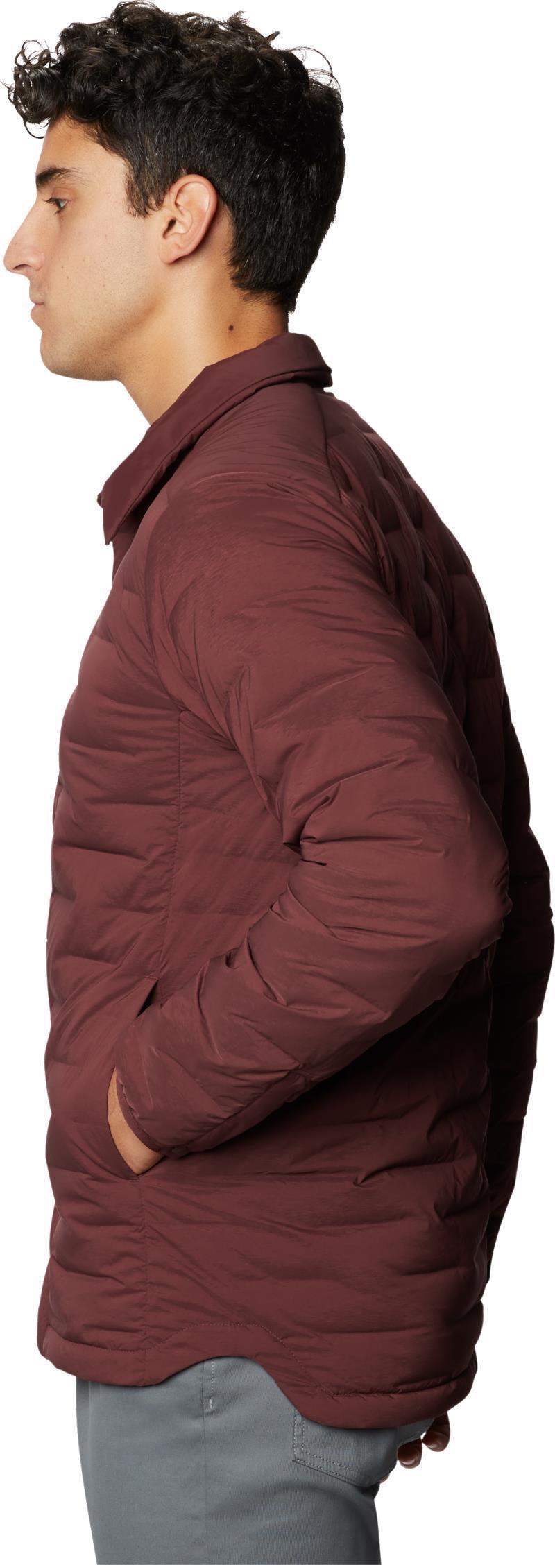 Super/DS Climb Shacket - Mens - Washed Raisin 3