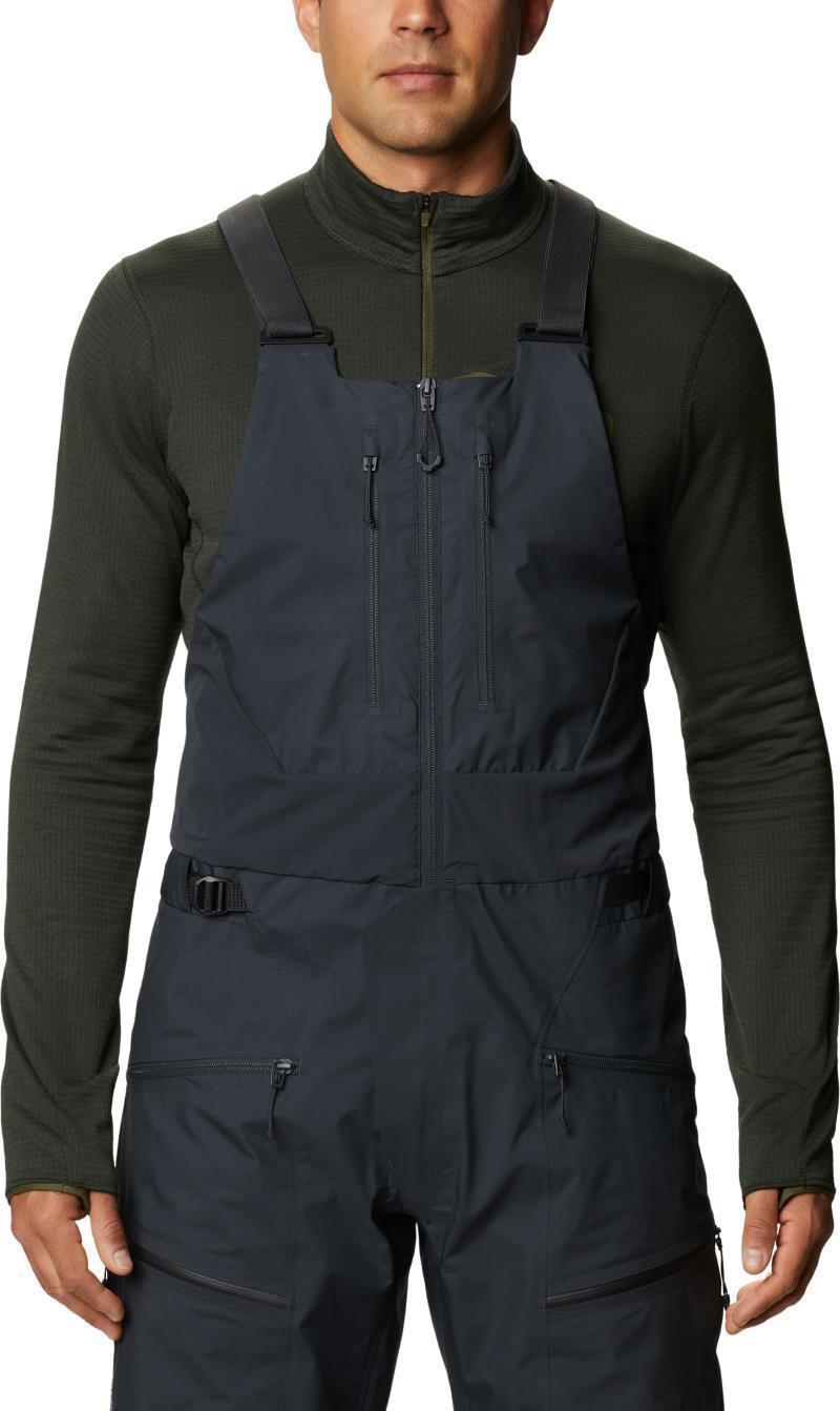The Viv GTX Pro Bib, Short - Mens - dark storm 1