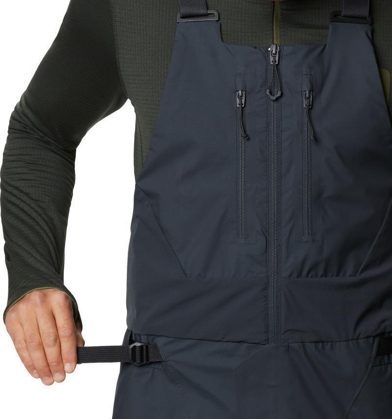 The Viv GTX Pro Bib, Short - Mens - dark storm 1