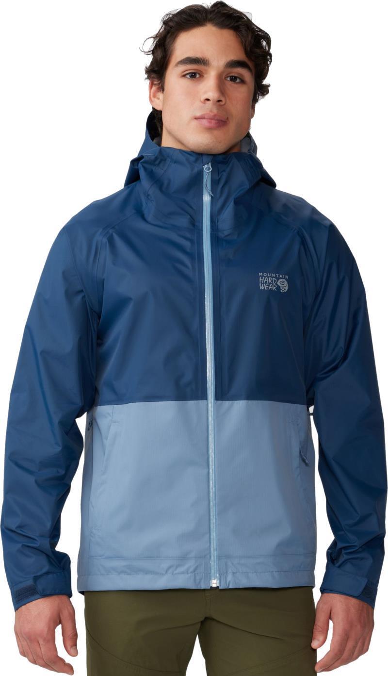 Threshold Jacket - Mens - Light Zinc / Hardwear Navy 1