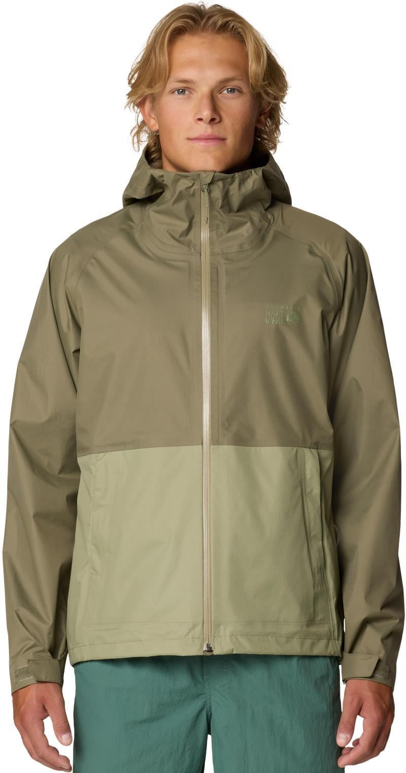 Threshold Jacket - Mens - stone green / mantis green 1