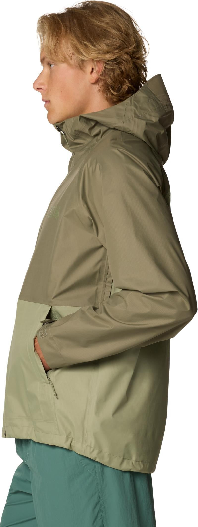 Threshold Jacket - Mens - stone green / mantis green 1