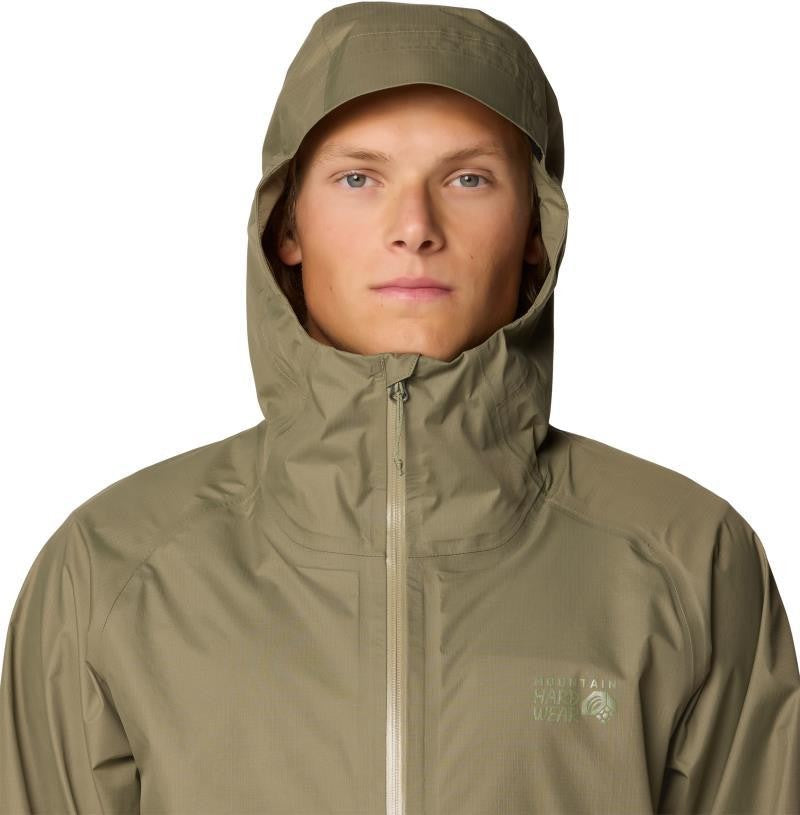 Threshold Jacket - Mens - stone green / mantis green 1