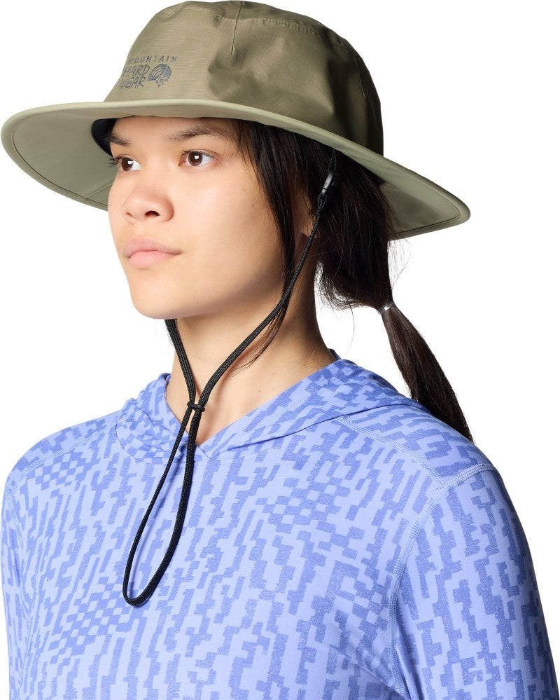 Threshold Rain Hat - stone green / mantis green 1