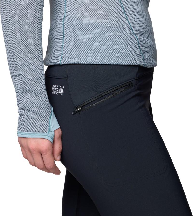 TrailTracker Hybrid Tights, Reg - Womens - black 1