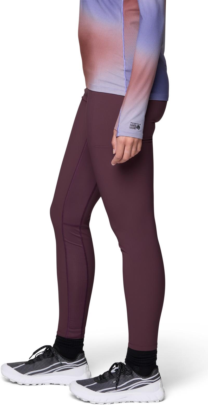 TrailTracker Hybrid Tights, Reg - Womens - blackberry 1