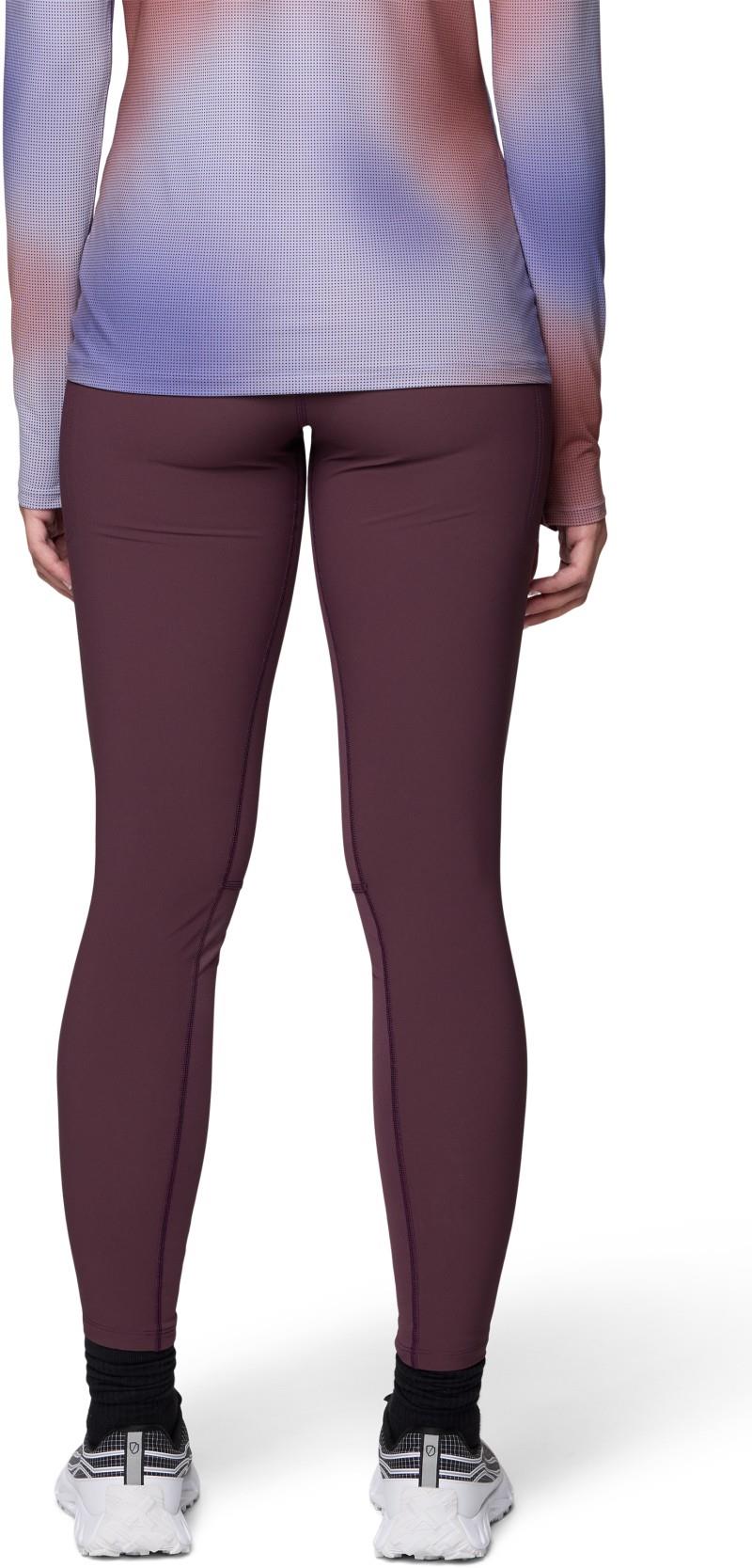 TrailTracker Hybrid Tights, Reg - Womens - blackberry 1