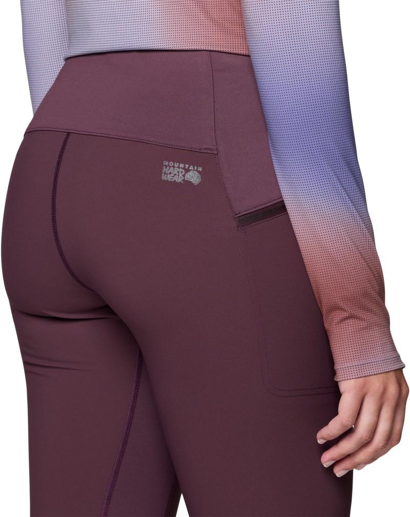 TrailTracker Hybrid Tights, Reg - Womens - blackberry 1