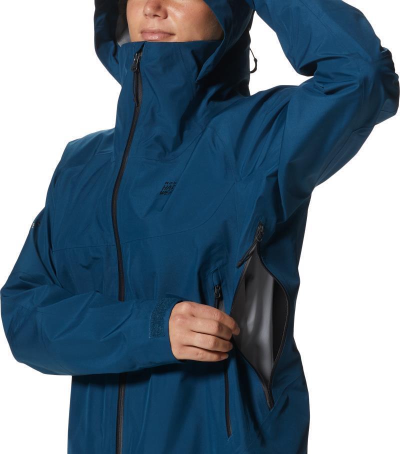 TrailVerse GTX Jacket - Womens - Dark Caspian 4