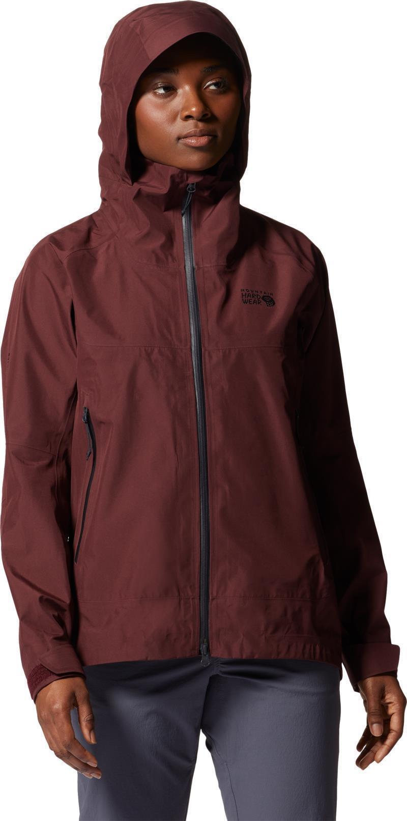 TrailVerse GTX Jacket - Womens - Washed Raisin 2