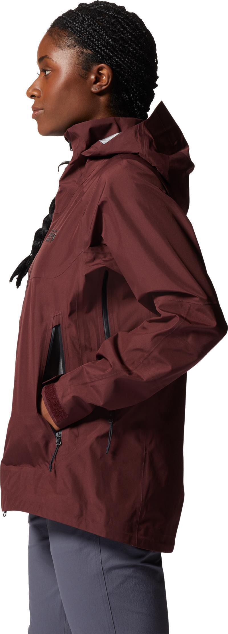 TrailVerse GTX Jacket - Womens - Washed Raisin 4