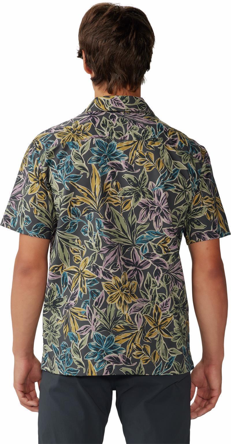 Trail Sender Camp Shirt - Mens - Volcanic Floral Print 2