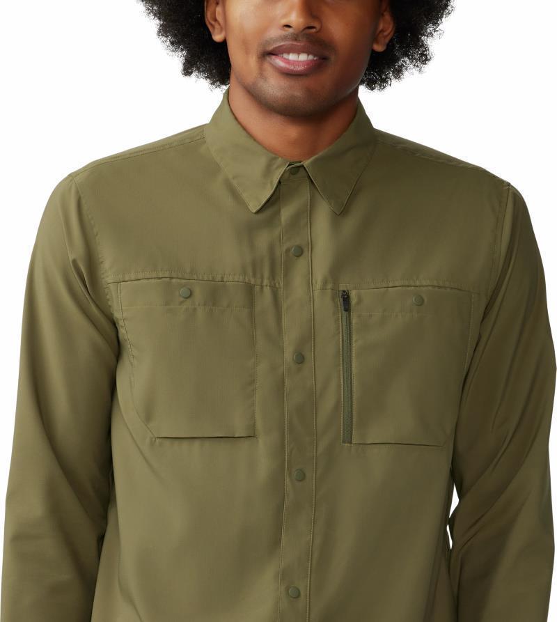 Trail Sender LS - Mens - Combat Green 5