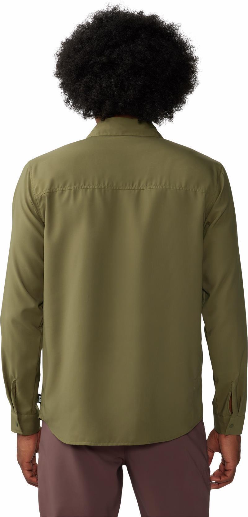 Trail Sender LS - Mens - Combat Green 3