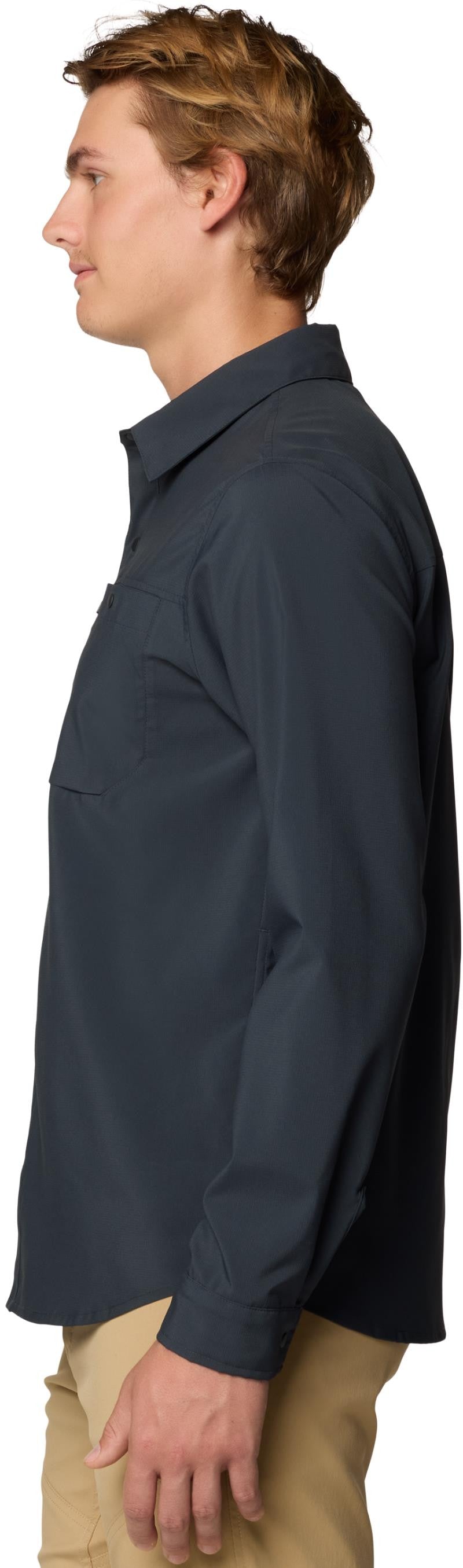 Trail Sender LS - Mens - dark storm 1