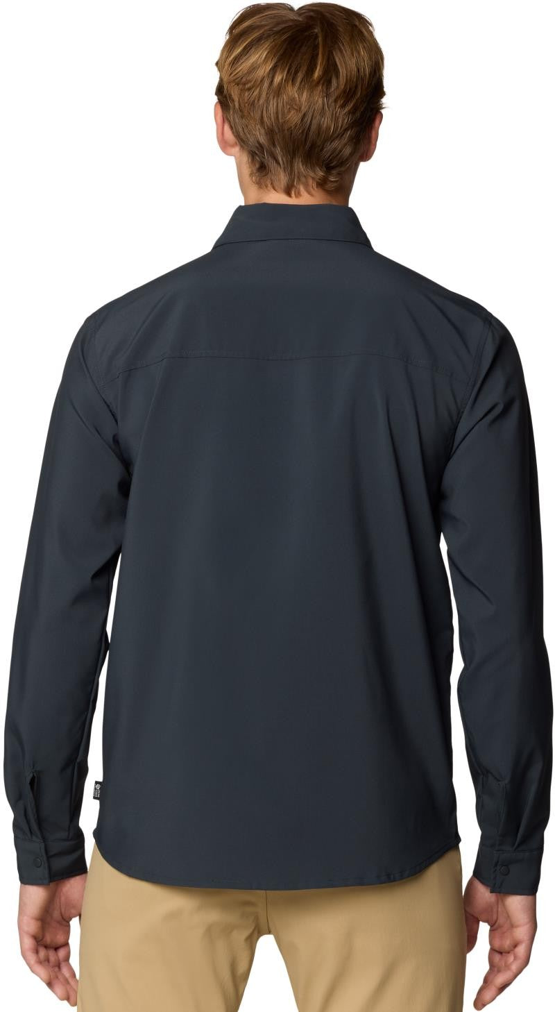 Trail Sender LS - Mens - dark storm 1