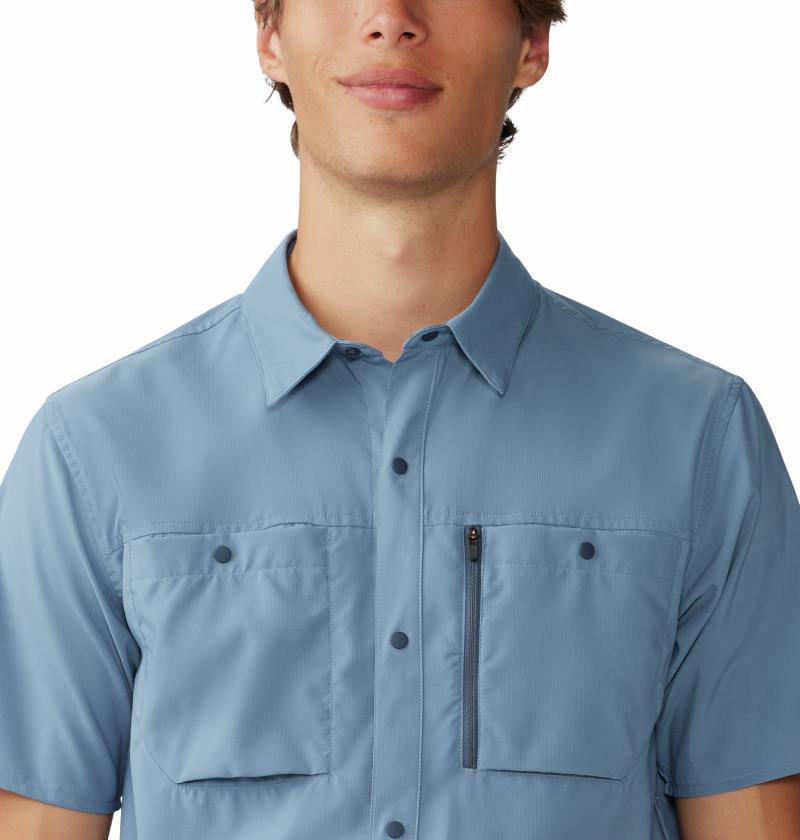 Trail Sender SS - Mens - Light Zinc / Blue Slate 5