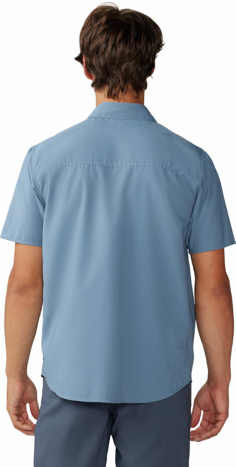 Trail Sender SS - Mens - Light Zinc / Blue Slate 2