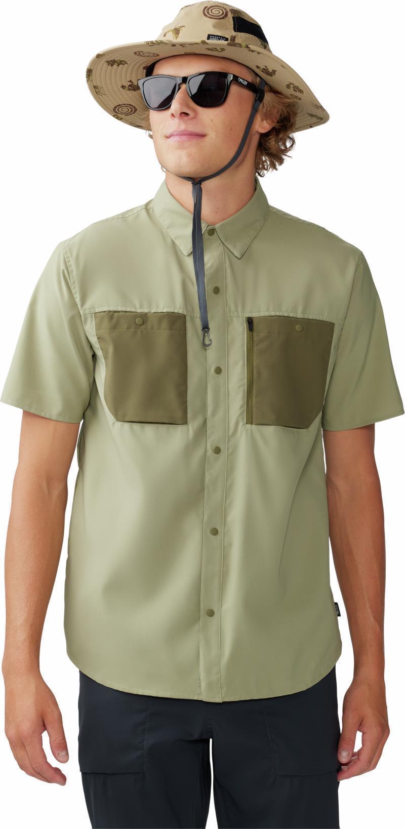 Trail Sender SS - Mens - Mantis Green / Combat Green 6