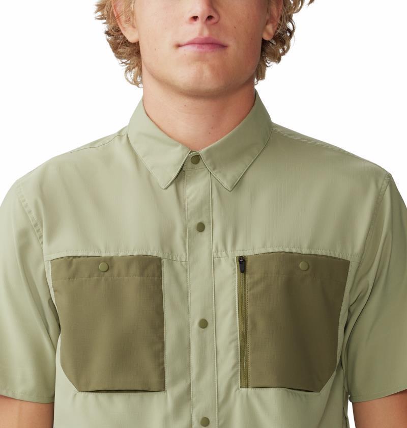 Trail Sender SS - Mens - Mantis Green / Combat Green 7