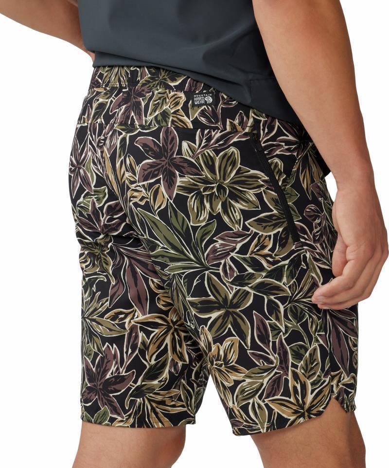 Trail Sender Shorts, 7" Inseam - Mens - Black Floral Print 6