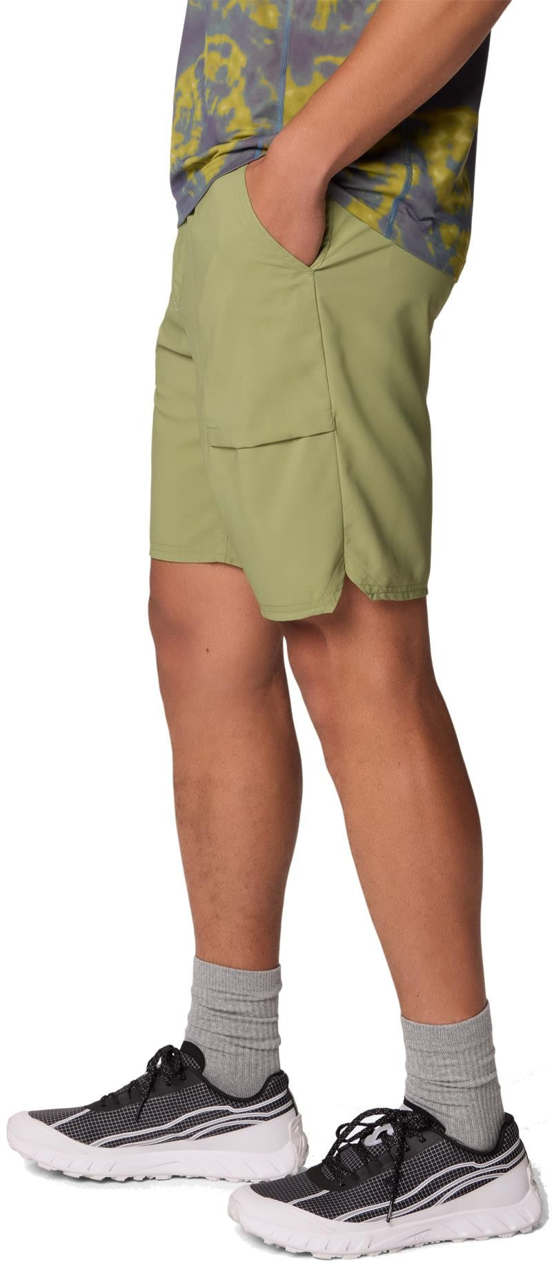 Trail Sender Shorts, 7" Inseam - Mens - light cactus 1