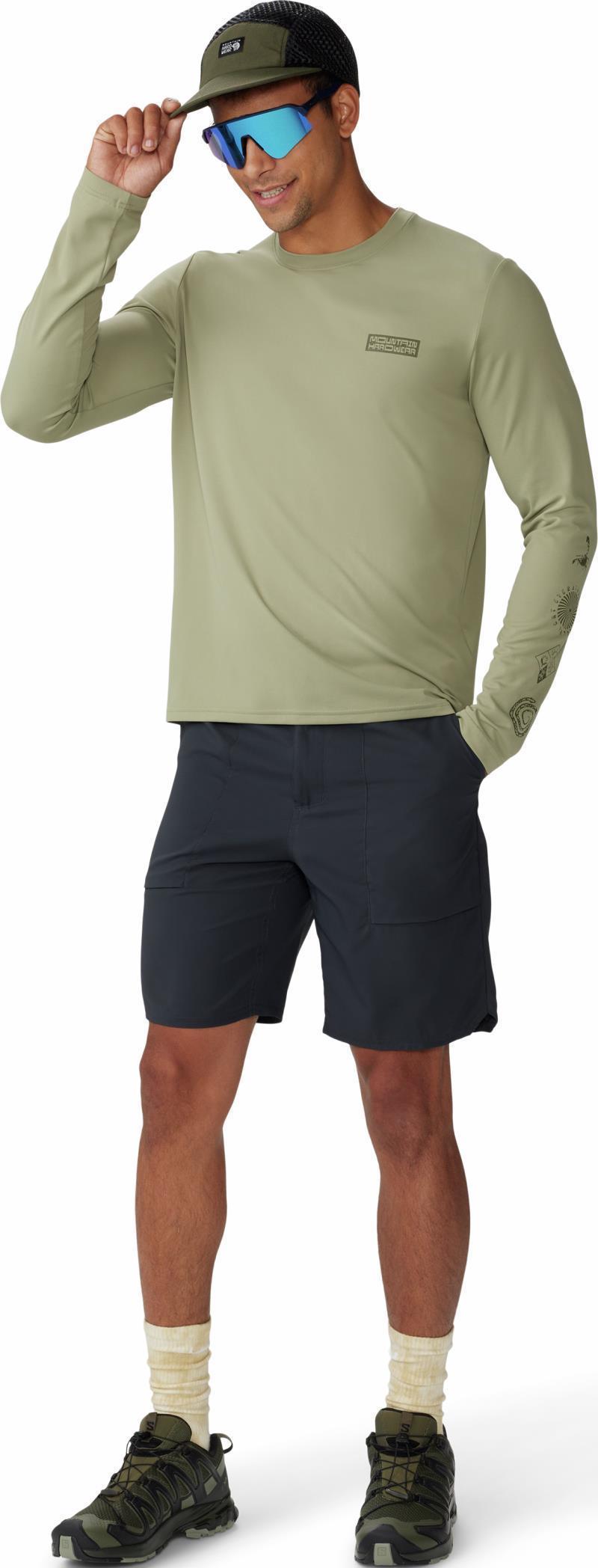 Trail Sender Shorts, 9" Inseam - Mens - Dark Storm 4