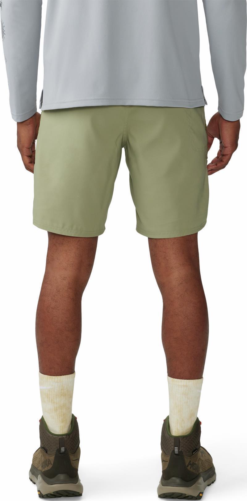 Trail Sender Shorts, 9" Inseam - Mens - Mantis Green / Combat Green 3