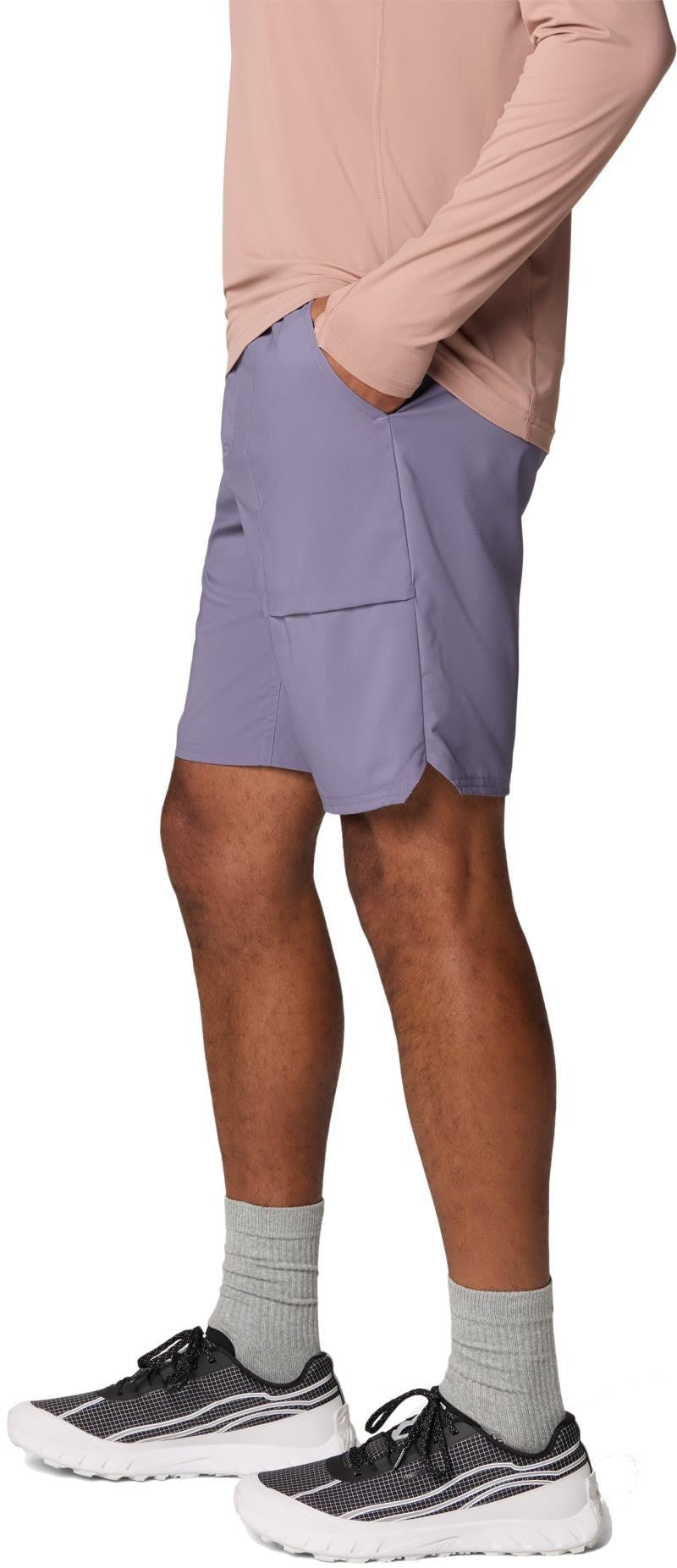 Trail Sender Shorts, 9" Inseam - Mens - dusted sky 1