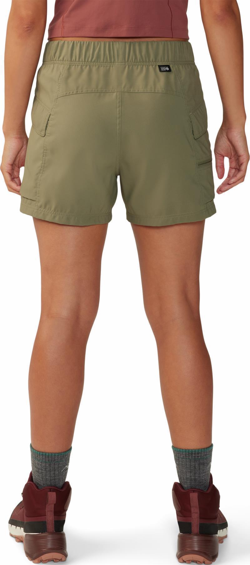 Trail Sender Shorts - Womens - Light Army 4