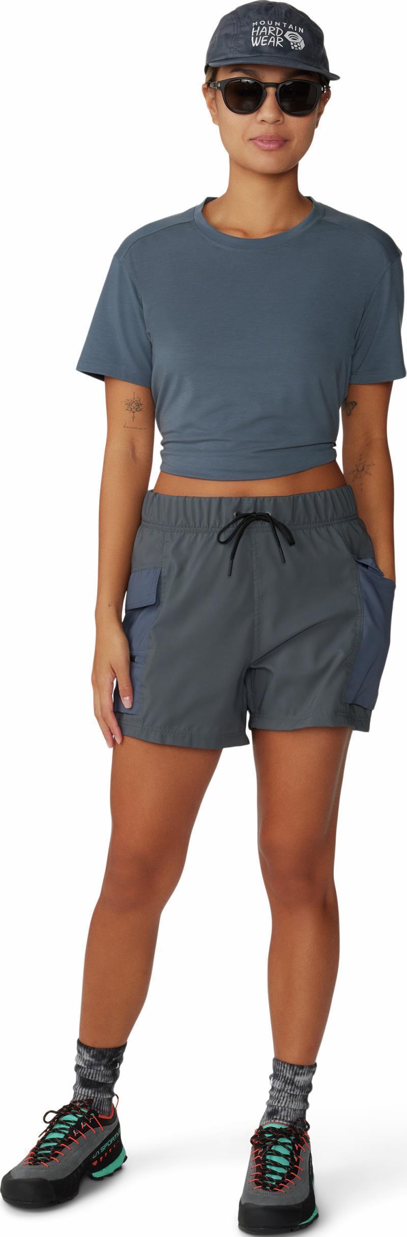 Trail Sender Shorts - Womens - Volcanic 5